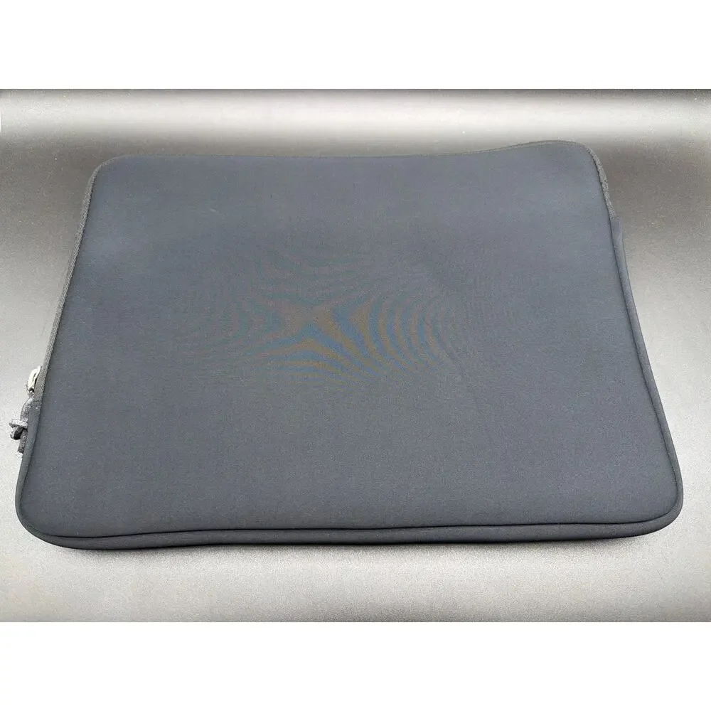 Brenthaven Laptop Sleeve Case Gray Padded Zipper MacBook Tablet 14.75